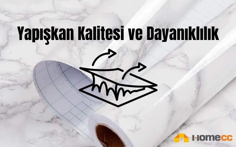 yapışkan kalitesi ve dayanıklılık