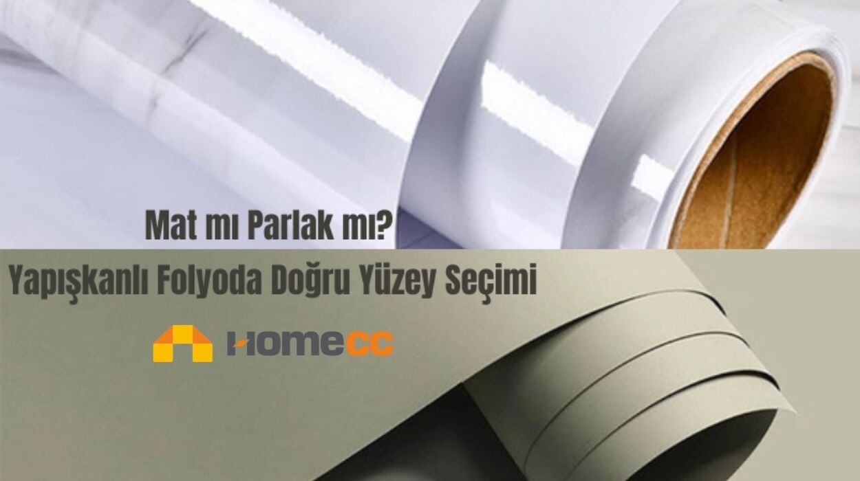 Mat mı Parlak mı? Yapışkanlı Folyoda Doğru Yüzey Seçimi