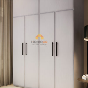 Minimal Akça Yapışkanlı Kaplama Folyo 120cm | Mobilya, Duvar, Kapı İçin - MW750 - Görsel 2